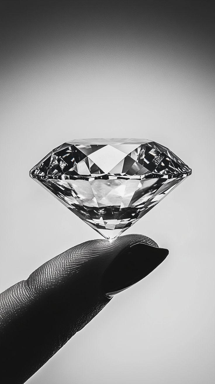 Premium Diamond with Reflection